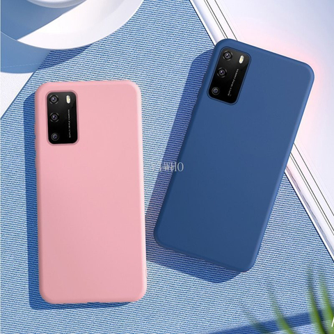 Pocophone-Funda de silicona líquida suave para teléfono móvil, carcasa NFC para Xiaomi Poco M3 X3 M3 X M 3 Pocom3 Pocox3 10T PRO 5G ► Foto 1/6