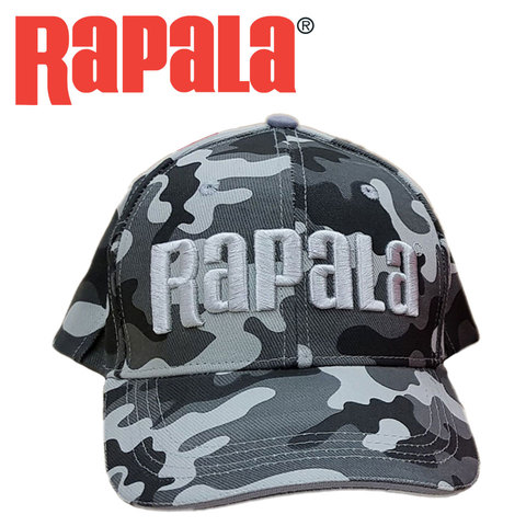 RAPALA-gorro de pesca con LOGO 3D, visera para deportes al aire libre, gorra de béisbol, gorro de Golf ajustable, aparejos de pesca de verano ► Foto 1/5