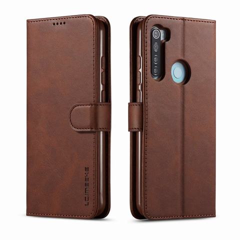 Funda con tapa de lujo para Xiaomi Redmi Note 8T, carcasa magnética de cuero con diseño de libro ► Foto 1/6