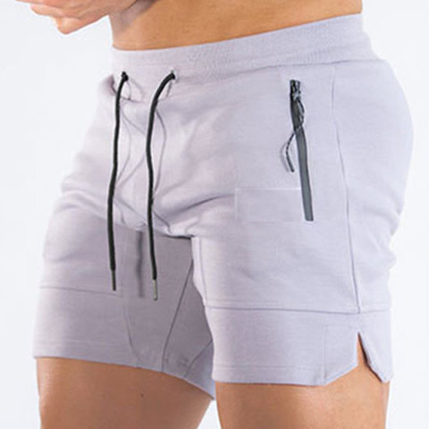 NOVEDAD DE VERANO 2022 pantalones cortos para hombre, pantalones cortos para gimnasio, pantalones deportivos de malla transpirables de secado rápido, pantalones de chándal informales de gran calidad para culturismo ► Foto 1/6