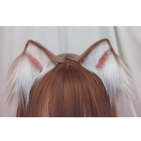 Diadema con orejas de gato lolita para el pelo, banda para el pelo con orejas de animal, harajuku, adornos para la cabeza de lolita, kc express, orejas góticas ► Foto 1/5