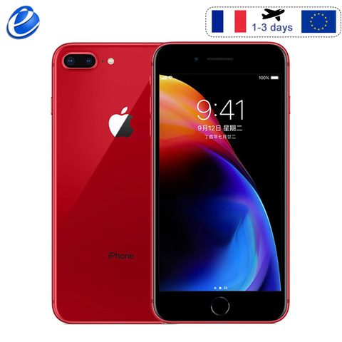 De Francia/España Original Apple iphone 8 Plus Hexa Core iOS 3GB RAM 64/256GB ROM 5,5 