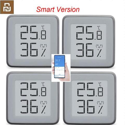 Youpin MMC-termómetro inteligente con Bluetooth, con pantalla e-ink higrómetro, Sensor de humedad y temperatura, funciona con la aplicación Mijia ► Foto 1/6