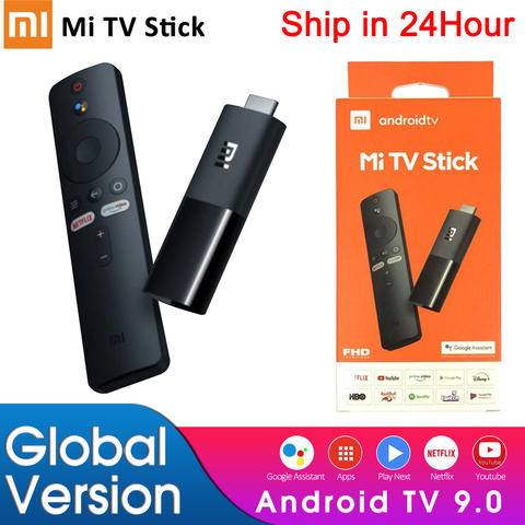 Xiaomi-Mi TV Stick versión global, dispositivo con televisión Android 9.0, 2K, HDR, Quad Core, HDMI, 1GB de RAM y 8GB de ROM, Bluetooth y Wifi 5, Netflix y Asistente de Google ► Foto 1/6