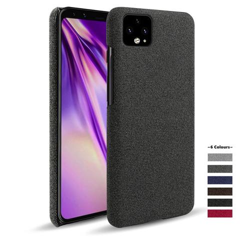 Para Google pixel 4a funda 5G textura de tela cubierta tejida antideslizante Fundas para 3 3A 3XL 4 4XL 2 Coque para Google pixel 5 funda ► Foto 1/6