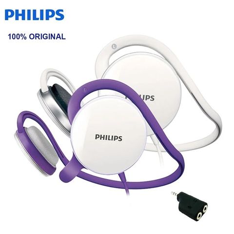 Philips SHM6110U Post-Colgante auriculares con micrófono compatible con música y película y juego para computadora teléfono móvil prueba oficial ► Foto 1/6