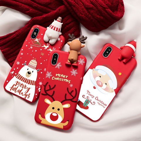 Funda de moda de pareja de dibujos animados para iphone XR 11 Pro XS Max X 5 5S silicona mate funda para el iphone 7 8 6 S 6 S Plus 7Plus ► Foto 1/6