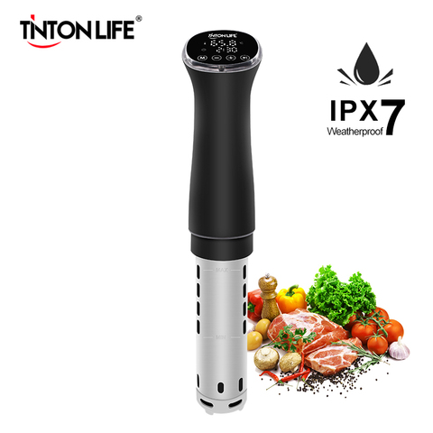 TINTON LIFE-circulador de inmersión para alimentos Sous Vide, olla lenta IPX7, resistente al agua, 1200W, con Control preciso Digital LCD ► Foto 1/6