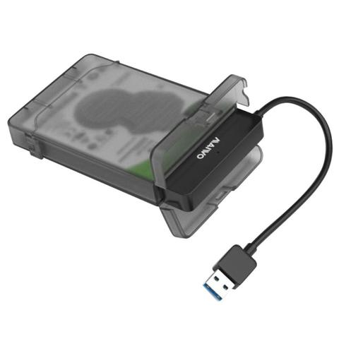 MAIWO-unidad de disco duro HDD SSD, caja de cierre, SATA, 3TB, USB 2,5, 3,0 pulgadas ► Foto 1/6