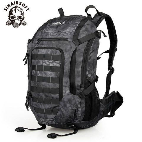 Mochila táctica impermeable de 35L y 900D para deportes al aire libre, bolsa de escalada militar, para acampar, senderismo, mochila de viaje para exteriores ► Foto 1/6