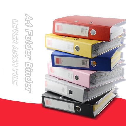 Carpeta organizadora de papel A4 de gran capacidad, carpeta de 2 anillas, estuche impermeable para documentos ► Foto 1/6