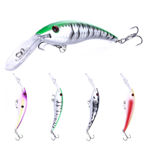 12cm/15,6g gran oferta duro cebo realista Minnow Señuelos de Pesca Artificial hacer plástico Wobblers aparejos de pesca ► Foto 1/6