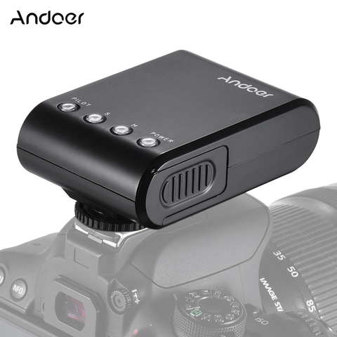 Andoer WS-25 Mini Digital esclavo Flash Speedlite Flash en la Cámara w/Universal zapato caliente GN18 para Canon, Nikon, Pentax, Sony ► Foto 1/6