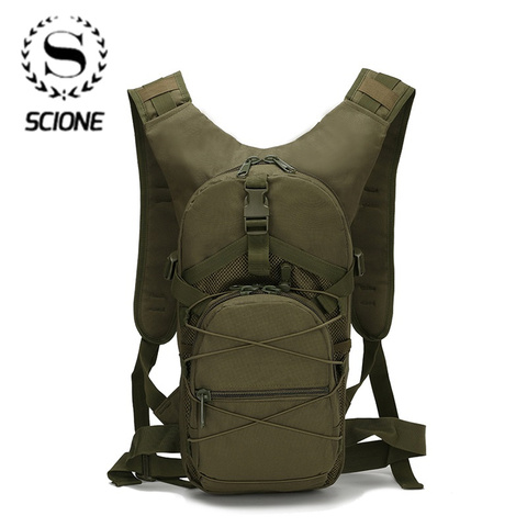 Scione, mochila verde militar para exteriores, mochila impermeable Oxford informal de camuflaje, bolsa de viaje para mujer, mochila de viaje ► Foto 1/6