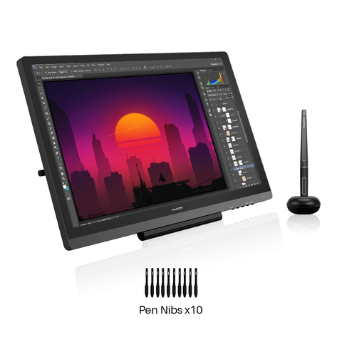 Huion Kamvas 20 19,53 pulgadas AG pluma de cristal Monitor de pantalla arte profesional gráficos digitales dibujo pluma tableta Monitor 8192 niveles ► Foto 1/6