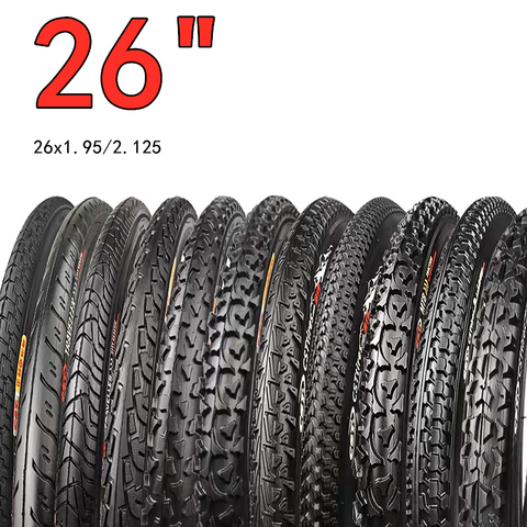 Neumático de bicicleta de 26 pulgadas de la serie Mtb 26x1.95/2.125, neumático de bicicleta de montaña, neumáticos de bicicleta de ciclismo, neumático 26 
