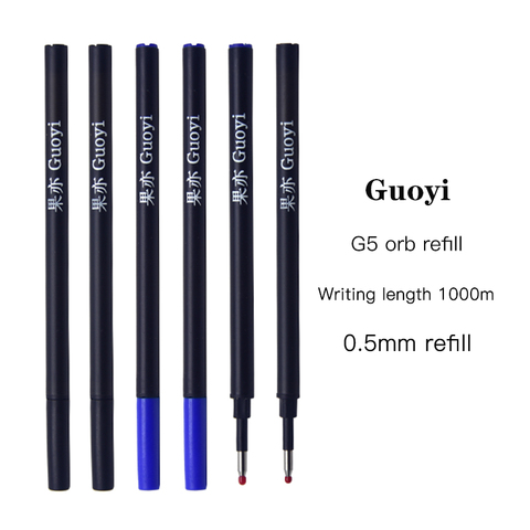 Guoyi Q013 Gel pen recarga 10 pzas/lote aprender papelería de oficina de la Escuela de regalo & hotel de negocios escrito accesorios bolígrafo ► Foto 1/6