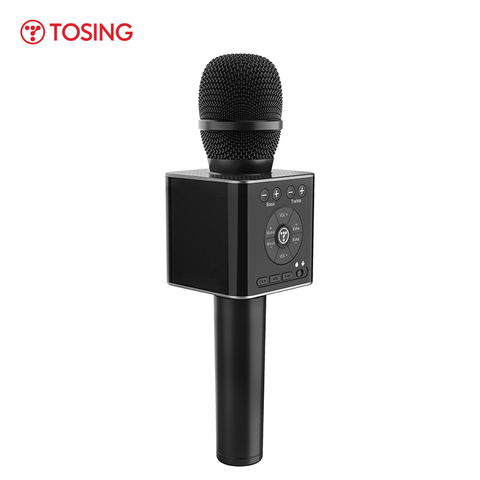 Tosing 04-Micrófono de Karaoke inalámbrico, Altavoz Bluetooth 2 en 1, reproductor portátil de KTV para iOS/Android vs Q9 ► Foto 1/6