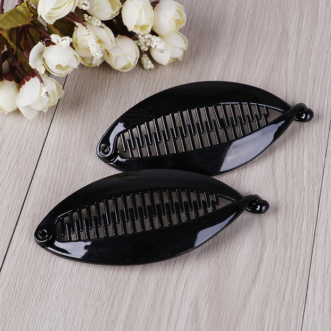 Pescado de pelo de la forma de pinzas en forma de garra pelo joyería Banana pasadores horquillas accesorios para el pelo para las mujeres Clips pinza sombreros herramientas ► Foto 1/6