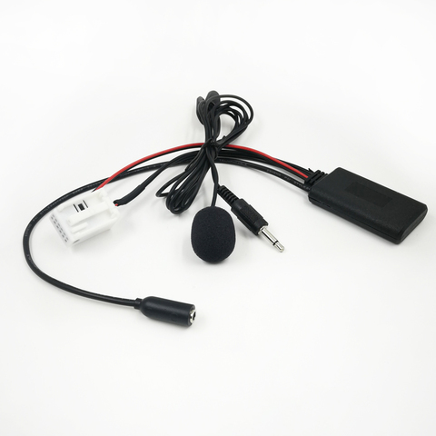 Biurlink-Radio RD4 con Bluetooth, Cable auxiliar de Audio, llamada telefónica, micrófono manos libres, adaptador auxiliar Aux para Citroen C2 C3 C5 C6 C8 ► Foto 1/6