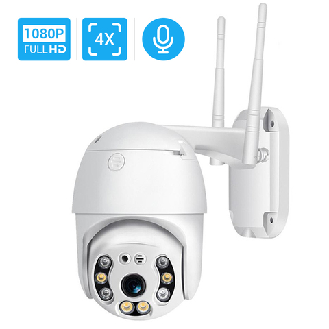 Hamrotte-cámara inalámbrica Wifi HD1080P H.265, Mini cámara IP Pan/Tilt Onvif con detección humana IA, fuente de luz Dual iCSee XMEYE Cloud ► Foto 1/6