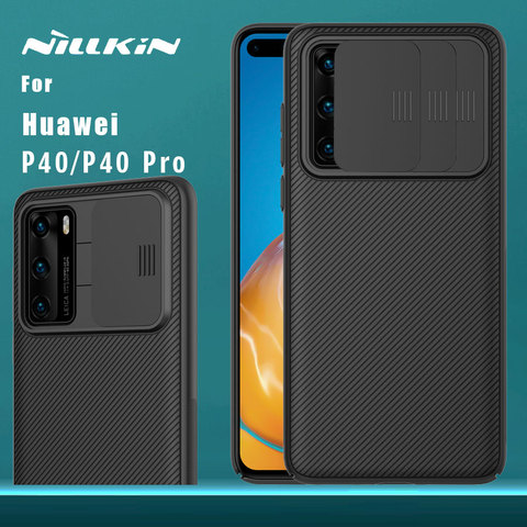 NILLKIN-funda para Huawei P40 Mate 30 Pro, cubierta deslizante para cámara, carcasa trasera para Huawei P40 Pro ► Foto 1/6