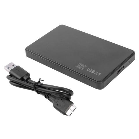 Carcasa de disco duro SATA a USB para ordenador, carcasa de disco duro SATA a USB 2,5, caja de disco SSD portátil de 5Gbps ► Foto 1/6