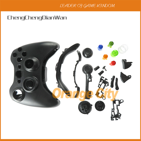 OCGAME-funda protectora para mando inalámbrico Xbox360, juego de Thumbsticks para Xbox 360, carcasa completa y botones ► Foto 1/6