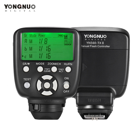 YONGNUO YN560-TX disparador de Flash inalámbrico controlador Trasmitter para Yongnuo YN-560III YN560IV RF-602 RF-603 II para Canon Nikon ► Foto 1/6