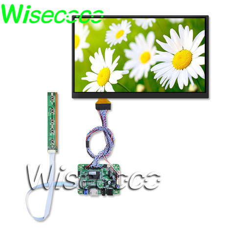Wisecoco 10,6 pulgadas 1920*1080 FHD LTL106HL01-001 IPS pantalla LCD HDMI LVDS Placa de controlador para raspberry Pi 3 pad tablet ► Foto 1/6
