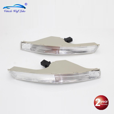 2 uds para VW Passat B6 3C variante 2006, 2007, 2008, 2009, 2010, 2011-estilo de parachoques delantero luz indicadora de señal de giro con bombillas ► Foto 1/5