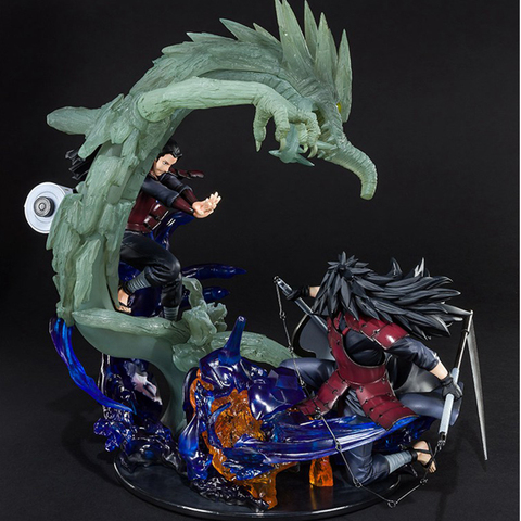Figuras de acción del Anime Naruto Shippuden Susanoo, Uchiha Madara, dragón de madera, Senju Hashirama de PVC, juguetes de modelos coleccionables para regalo de muñecas ► Foto 1/6