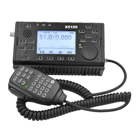 Xiegu-Transceptor con salida IF, dispositivo X5105 versión exterior, 0,5-30MHz, 50-54MHz, 5W, 3800mAh, HF, cubre todas las bandas, SSB, CW, AM, FM, RTTY, PSK ► Foto 1/6