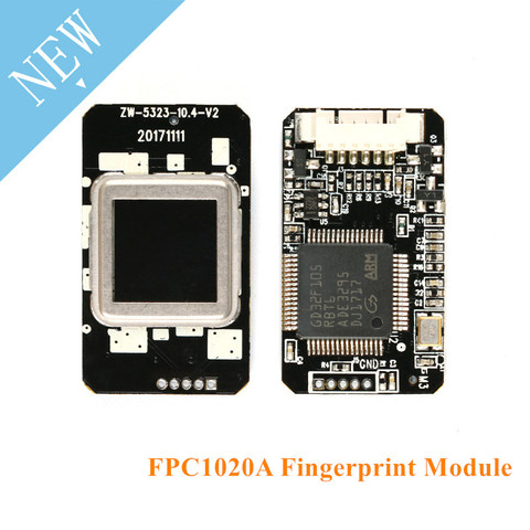 Módulo de Identificación de huellas dactilares capacitivo, módulo de Sensor de huella dactilar capacitivo Semiconductor 1020A FPC1020A ► Foto 1/6