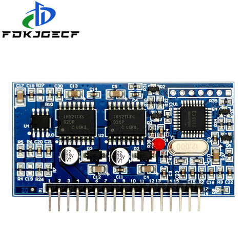 Inversor de onda sinusoidal pura de 5V DC-AC, placa controladora SPWM, EGS002, 12Mhz, oscilador de cristal, EG8010 + Módulo de conducción IR2113 ► Foto 1/2