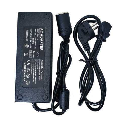 Fuente de alimentación AC DC 110V 220V a 12 V para coche, 2A 5A 8A 10A, alimentador para encendedor de cigarrillos, convertidor de 12 voltios, inversor de 220V y 12 V ► Foto 1/4