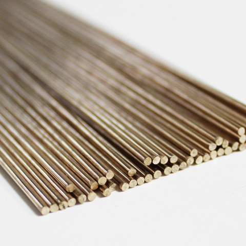Del cobre bronce tig de varillas de alambre de soldadura de alambre 1,2mm 1,6mm 2,0mm 2,5mm 3,0mm ERCuSi- ► Foto 1/6