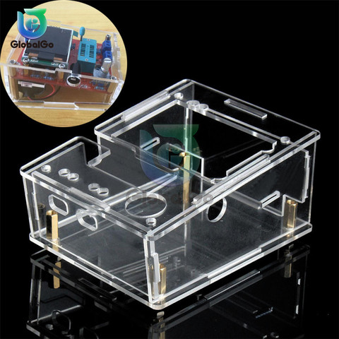 Carcasa transparente de acrílico para TFT GM328, probador de Transistor, medidor de diodo LCR, PWM, Kit de bricolaje de onda cuadrada ► Foto 1/6