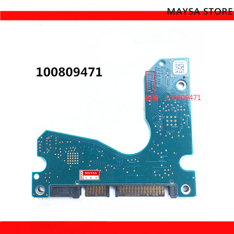 Placa lógica PCB para reparación de disco duro, placa de circuito impreso 100809471 REV A para ST 2,5 SATA ST1000LM035 ST2000LM007 ST500LM030 ► Foto 1/2