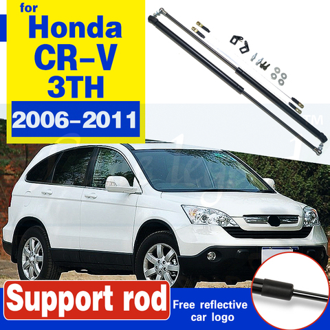 Barra hidráulica para capó delantero de coche, accesorio para Honda CRV CR-V, 2006-2011, 3TH, soporte de barras puntales, amortiguador, elevador ► Foto 1/6