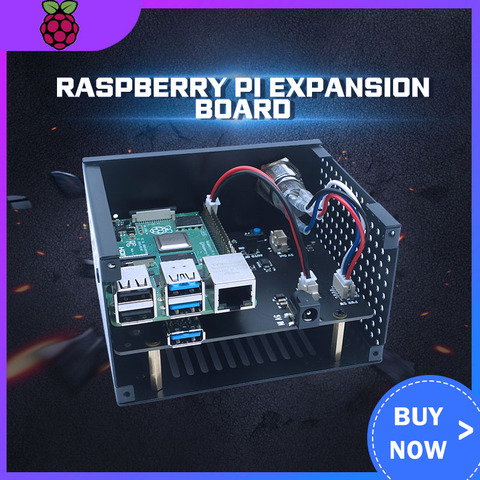 Raspberry Pi 4 Modelo B 2,5 pulgadas SATA HDD/SSD placa de expansión de almacenamiento X825 USB3.1 Módulo de disco duro móvil para Raspberry Pi 4B ► Foto 1/6