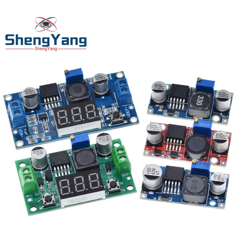 ShengYang-módulo de fuente de alimentación LM2596 LM2596S DC-DC, reductor ajustable, nuevo, de alta calidad, 1 Uds. ► Foto 1/6