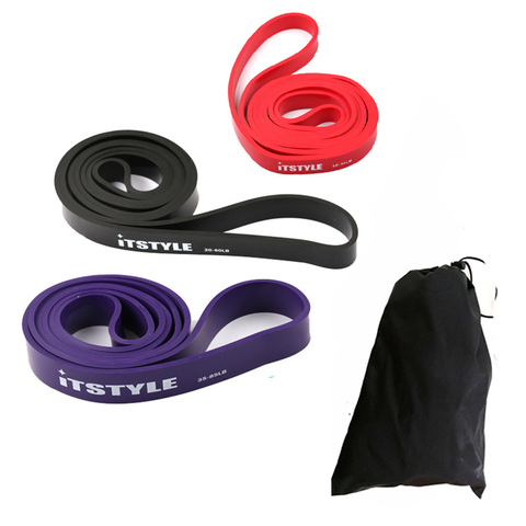 Banda de tracción de 3 niveles para Yoga, expansor de látex de 208cm para CrossFit Power, bandas de resistencia de goma ► Foto 1/5