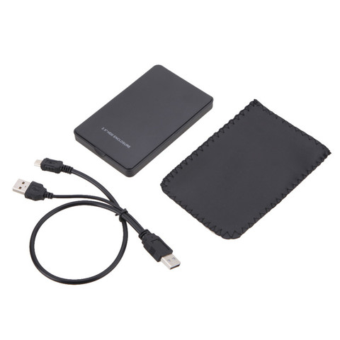 Funda de disco duro SATA de 2,5 pulgadas a USB 3,0 SSD adaptador caja de la unidad de disco duro externa para Notebook PC de escritorio accesorios de juego ► Foto 1/6