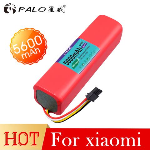 Li-Ion 5600mAh 18650 batería para xiaomi mi robot aspirador robótica limpiador mi accesorios de robot aspirador roborock S50 S51 ► Foto 1/6