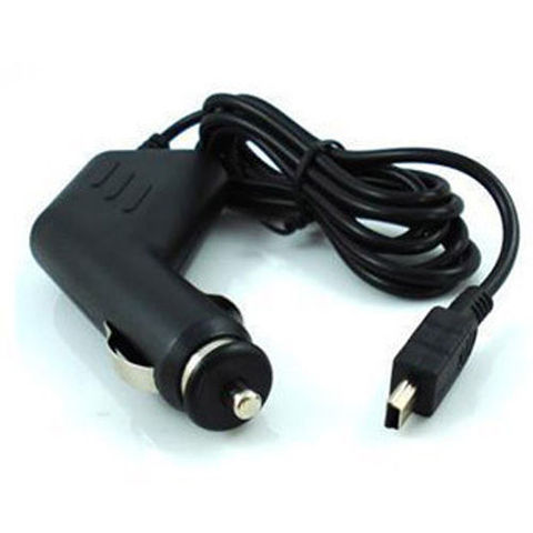 Cable de alimentación Mini USB para coche, Cargador/adaptador de coche de 5V de CC, 1.5A, DVR, GPS, 1 unidad ► Foto 1/5