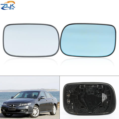 ZUK climatizada lado Exterior retrovisor gafas con lentes reflexivos para HONDA ACCORD CM6 CL7 CL9 2003-2007 7th Gen para espejo con lámpara de señal ► Foto 1/6