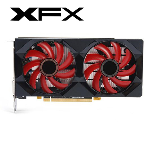 Tarjetas de vídeo usadas XFX RX 560, 4GB, GPU 128 Bit para tarjetas gráficas AMD Radeon RX560D, GDDR5, ordenador de escritorio, videojuegos, sin minería ► Foto 1/5