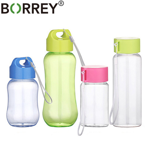 BORREY libre de BPA fuga a prueba de agua de la botella de los niños pequeños de color botella de agua portátil mi bebida favorita botellas 150Ml 300Ml ► Foto 1/6