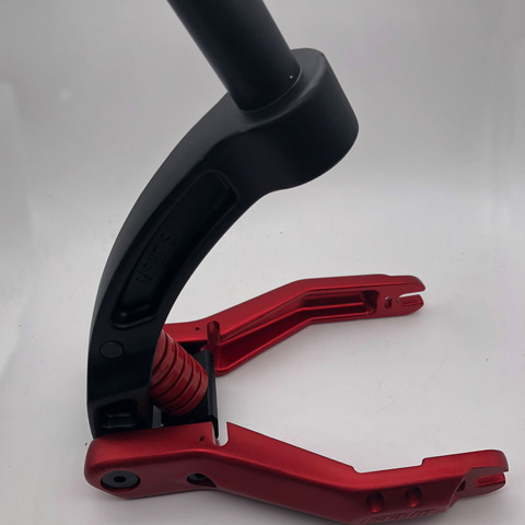 Amortiguador de impacto frontal para patinete eléctrico Kaabo Mantis, columna de dirección y brazo oscilante de 10 pulgadas, versión mejorada ► Foto 1/5